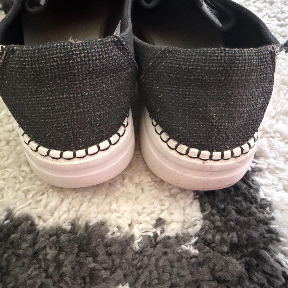 Hey Dudes - Wendy Rise in Black Size 7 - Picture 4 of 5